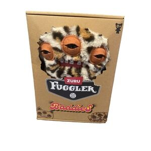 Zuru Fuggler Baddies Leopard Annoyed Alien Funny Ugly Monster Plush Toy